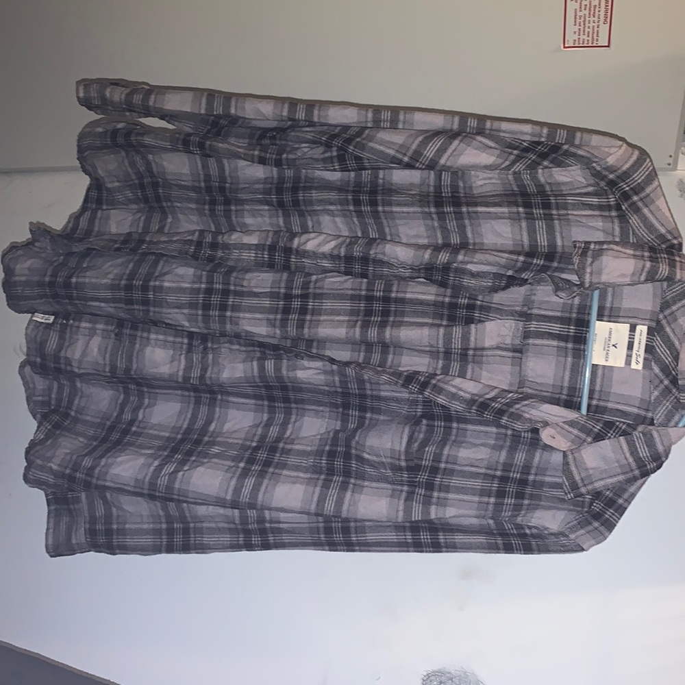 America Eagle Boyfriend Fit Flannel